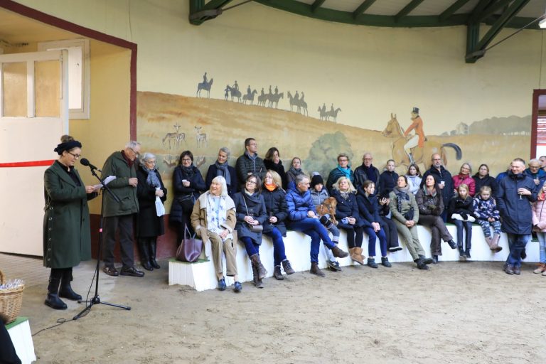 Tale ved et arrangement på Gentofte Rideklub